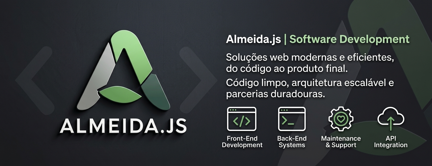 AlmeidaJS Software Development Banner